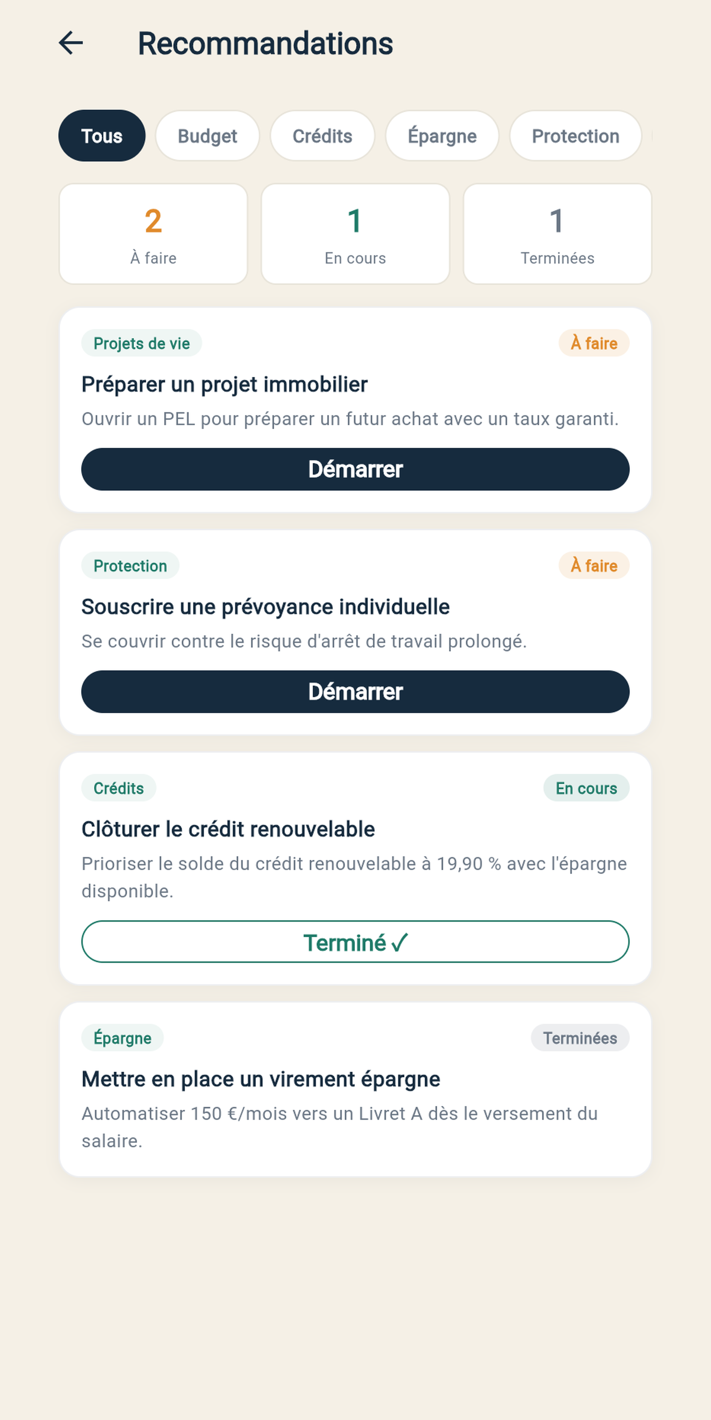 Plan d'action et recommandations